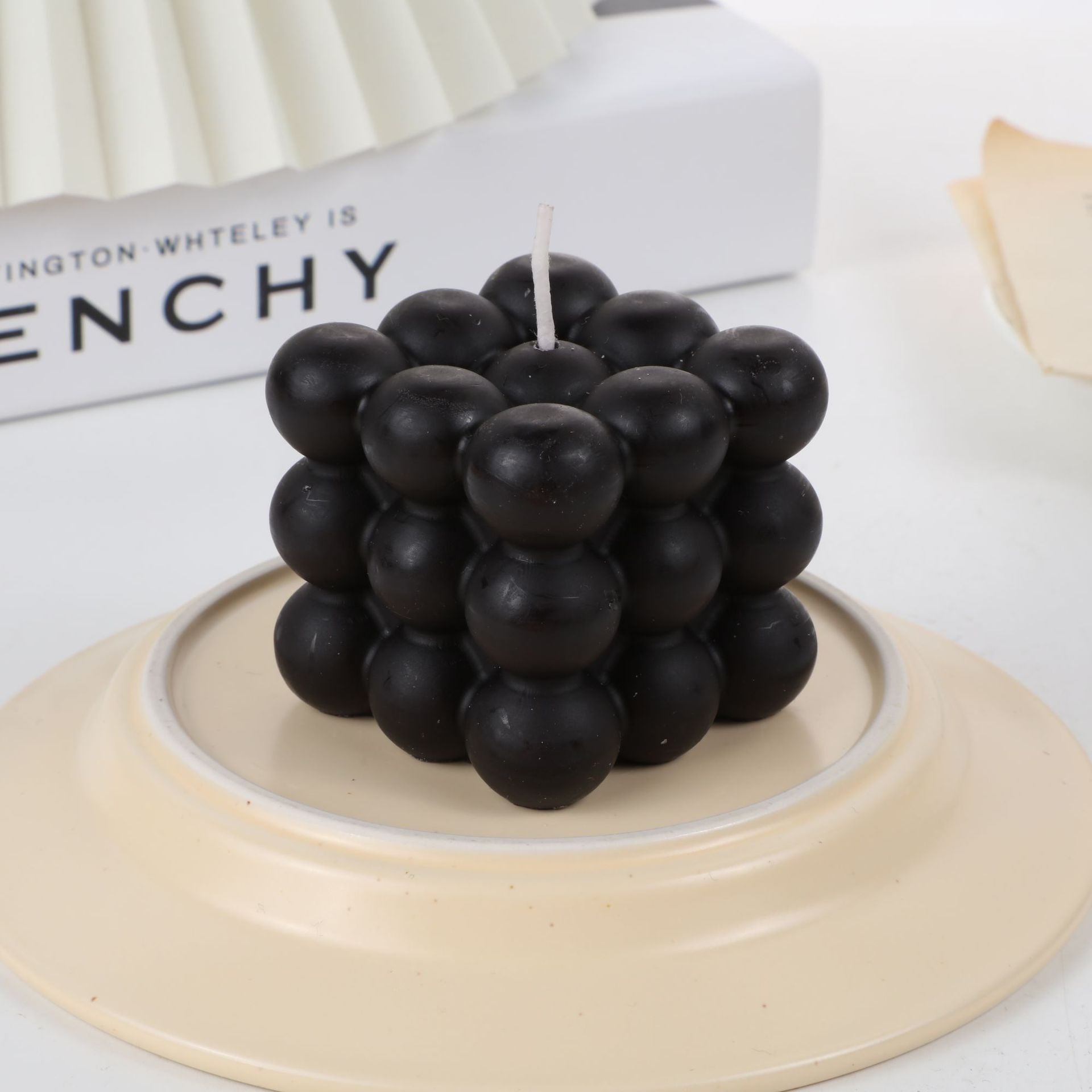 BubbleGlow Candle - Bougie Tendance pour Intérieur