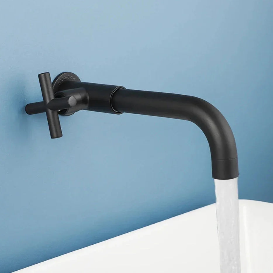 TorrentGlide - Waterfall Wall-Mounted Bathroom Faucet