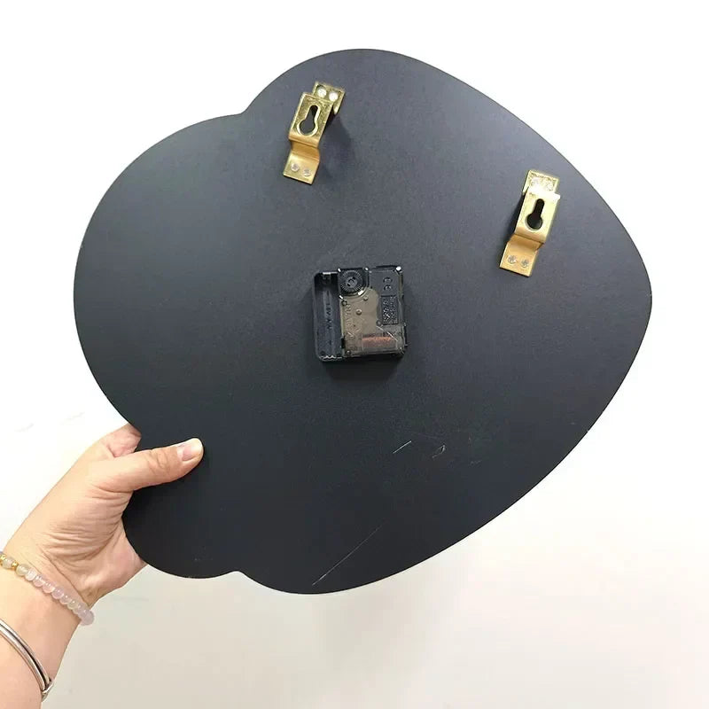 CreamWind Clock - Modern Wall Clock with LED Lighting