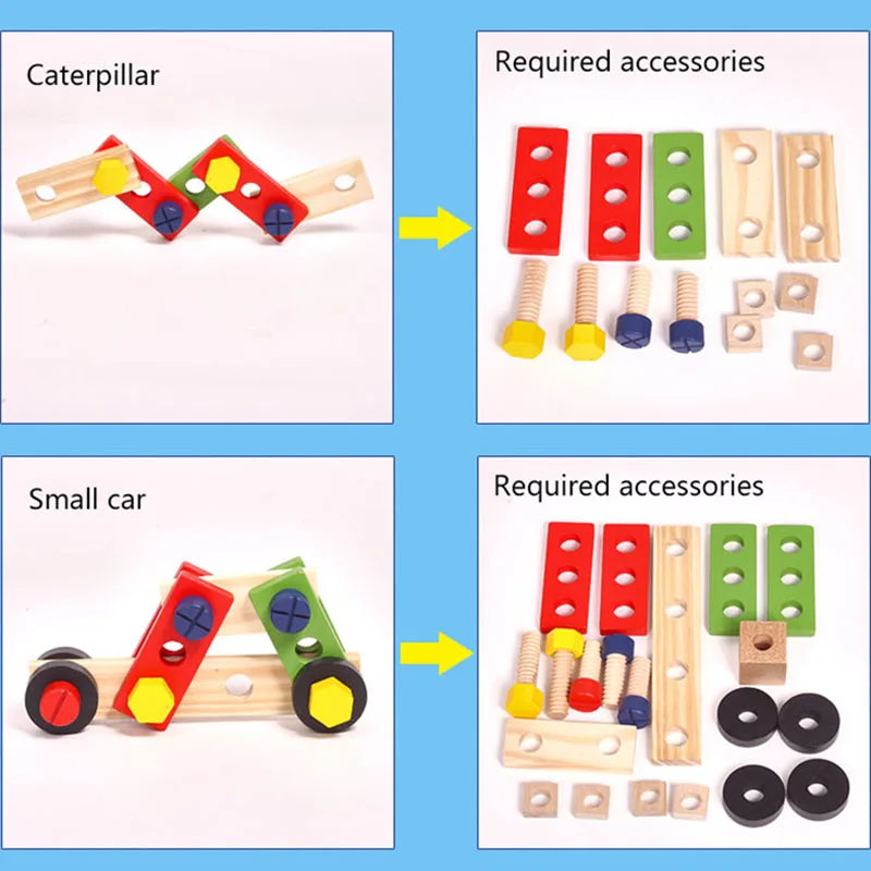 BuilderCraft Set – Set de Construction Montessori Créatif