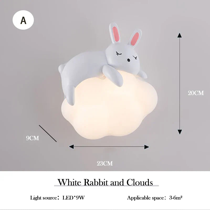 PandaGlow Lamp - Soft LED Wall Lamp for Kids' Room