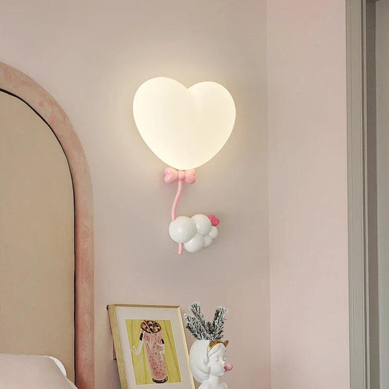 LoveLicht - Pink Cloud LED Wall Light for Kids' Room