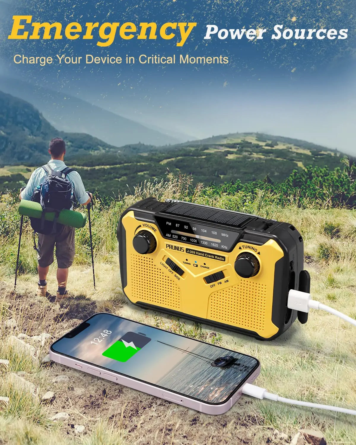 SafeSignal - Radio d'urgence portable
