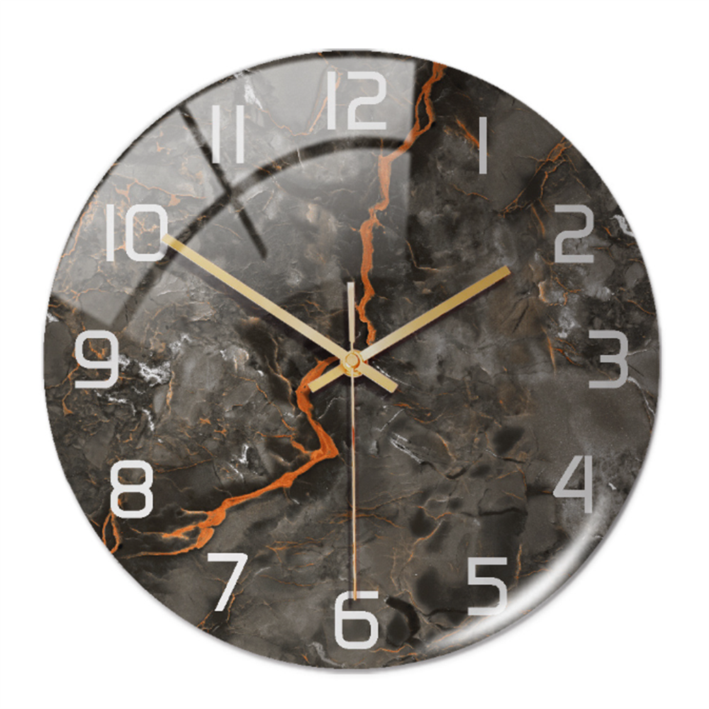 Timeless Marble - Silent Mechanism Marble Wall Clock