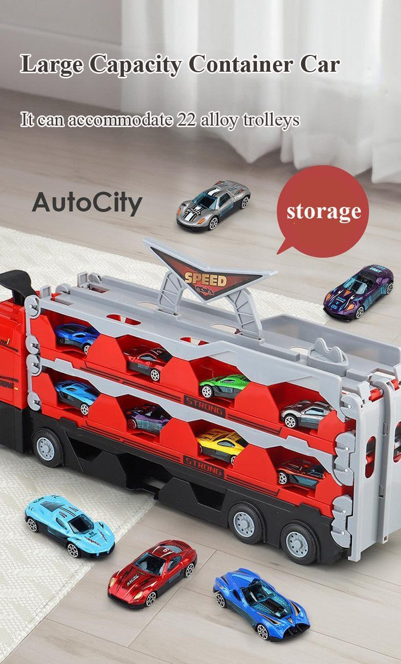 MegaTransporter - Toy Truck with Mini Cars