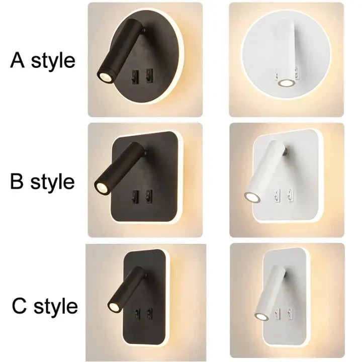 FlexiGlow Light - Adjustable LED Wall Sconce