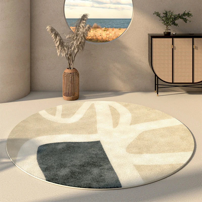 TranquilNest - Tapis Moelleux Élégant pour le Salon