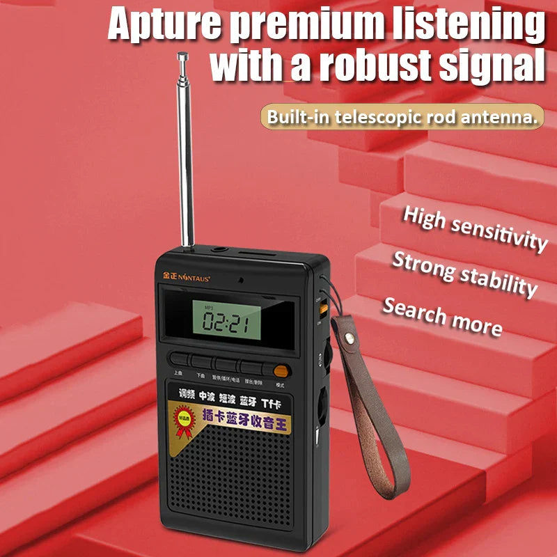 SoundPocket Mini - Radio Bluetooth et lecteur MP3 portable