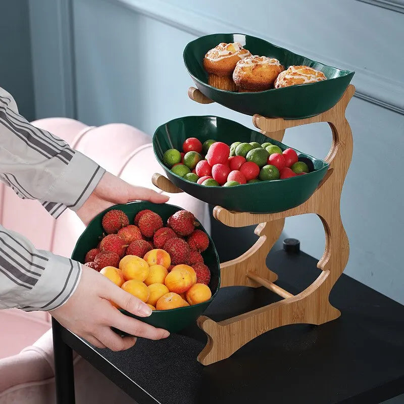 FruitTower - Elegant Fruit Stand for an Organized Kitchen