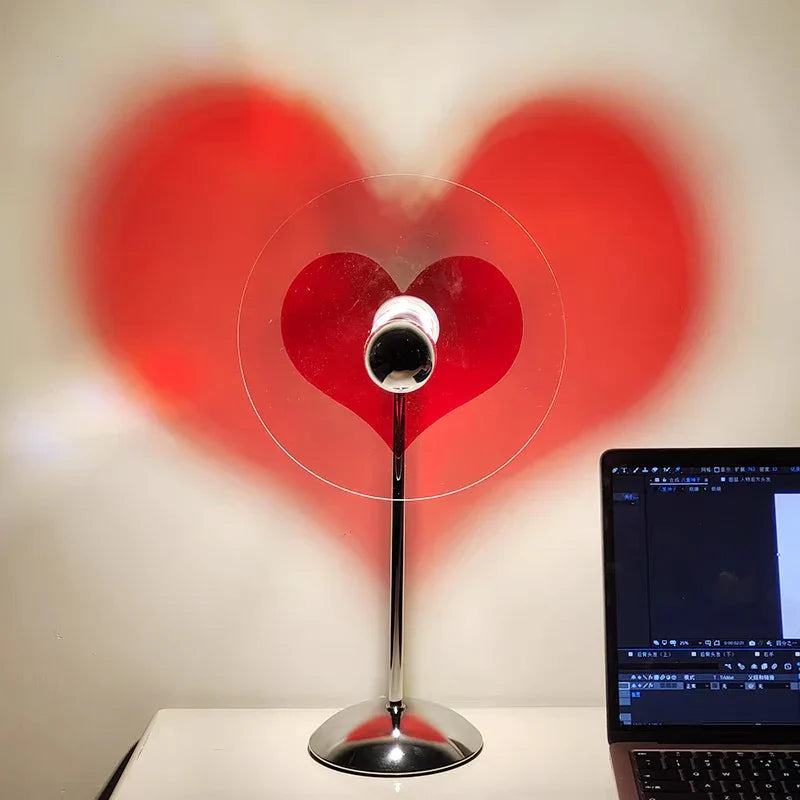 LoveLight - Heart-Shaped LED Lamp for a Romantic Ambiance