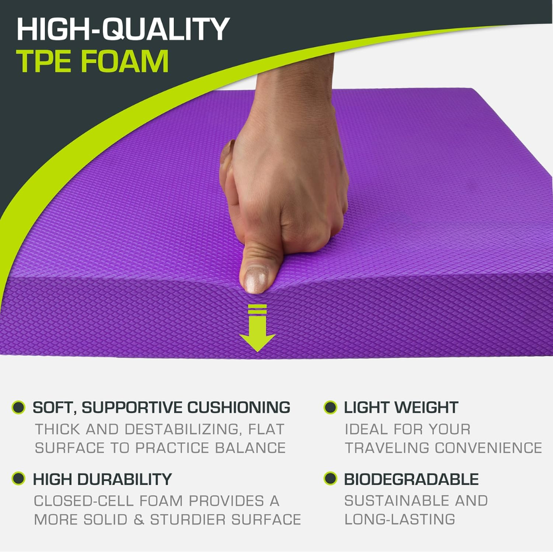 BalancePro - Tapis matelassé antidérapant en mousse
