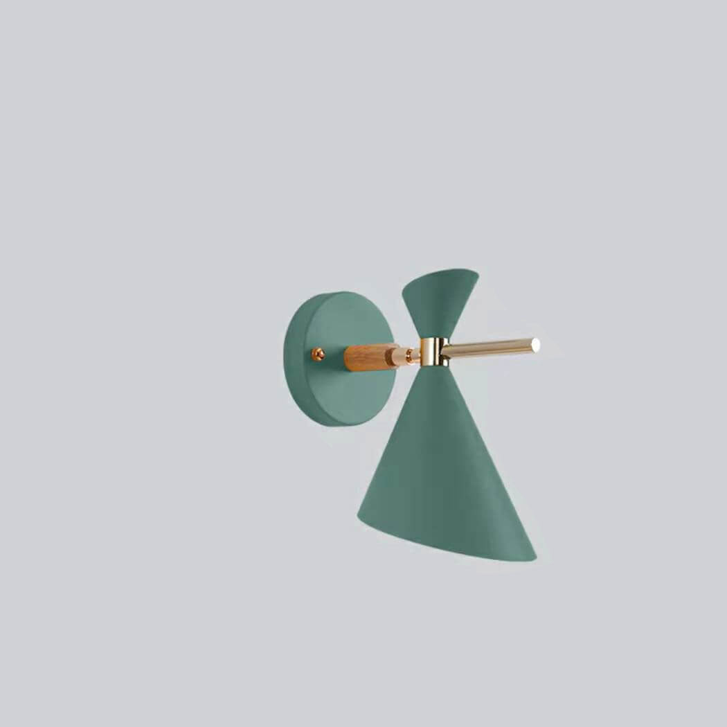 NordicElegance Wall Light - Minimalist LED Horn-Shaped Sconce