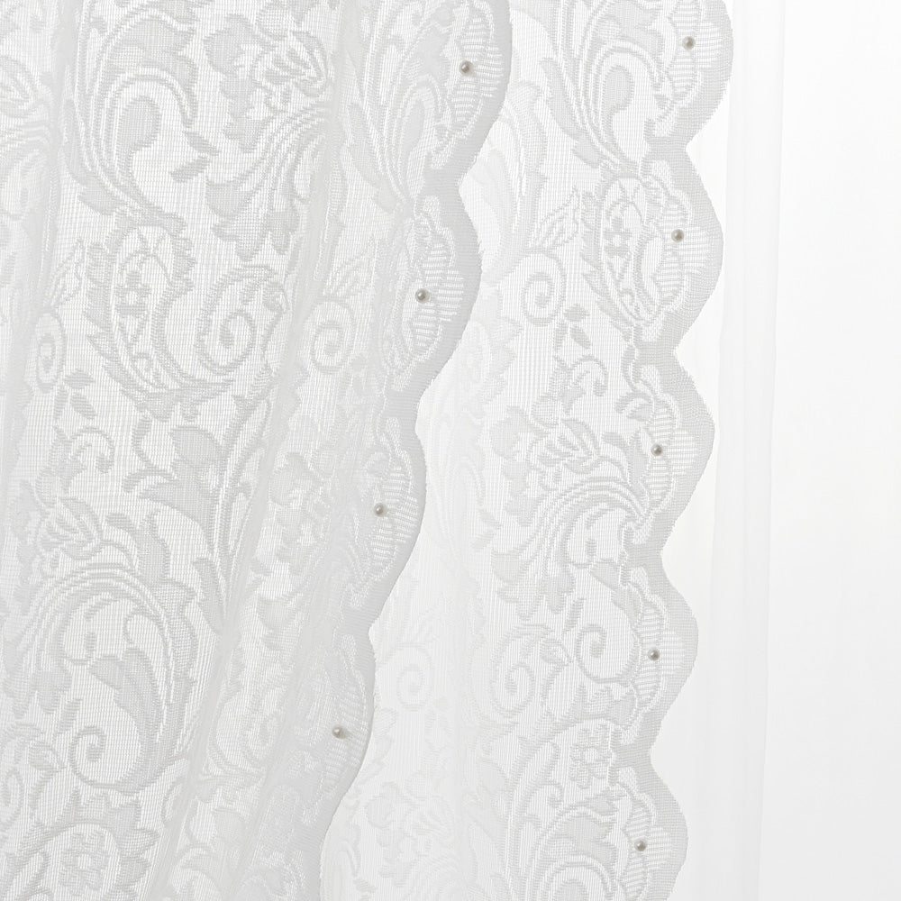 EleganceSheer - Light, Sheer White Curtains for Windows
