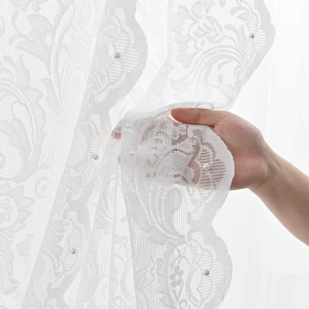 EleganceSheer - Light, Sheer White Curtains for Windows