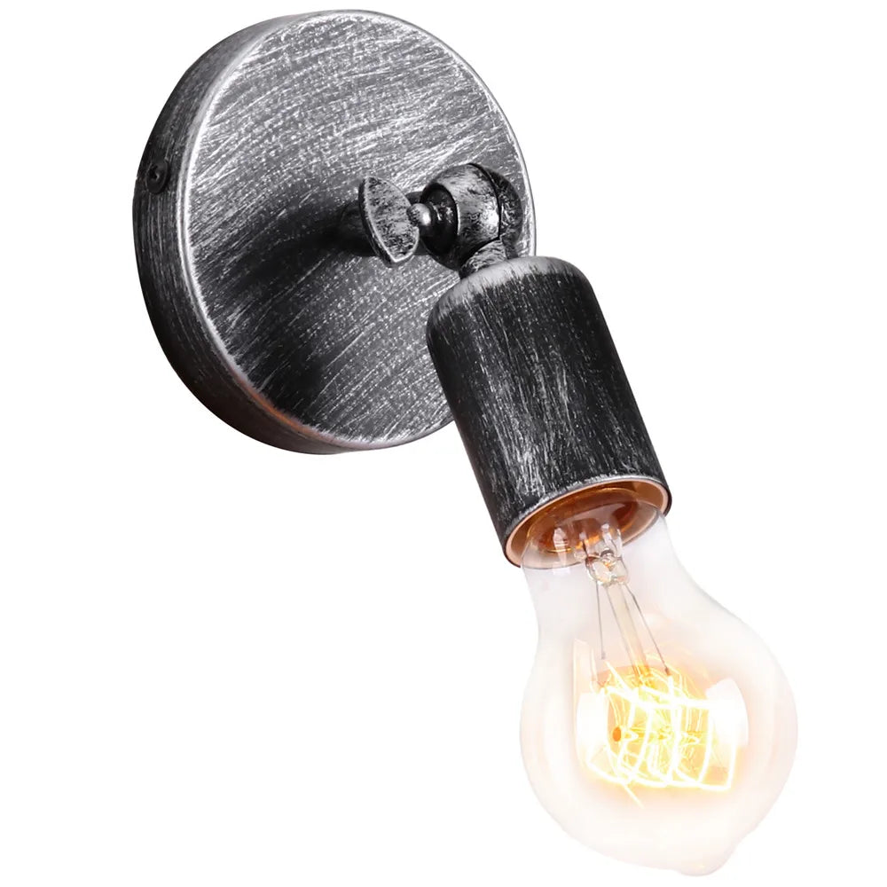 IndustrialGlow - Retro Industrial Adjustable Wall Sconce