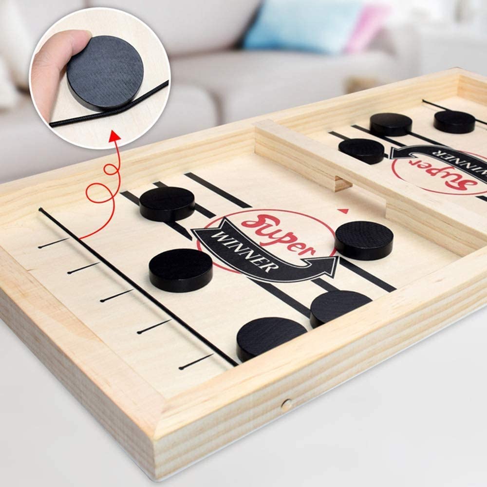 TimberHockey Game - Jeu Hockey Bois Père et Fils