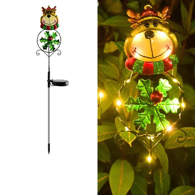 CaneGlow - Solar Fairy Lights for Festive Gardens