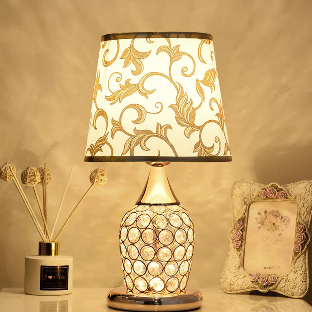 Wysteria - Elegant Crystal Glass Table Lamp