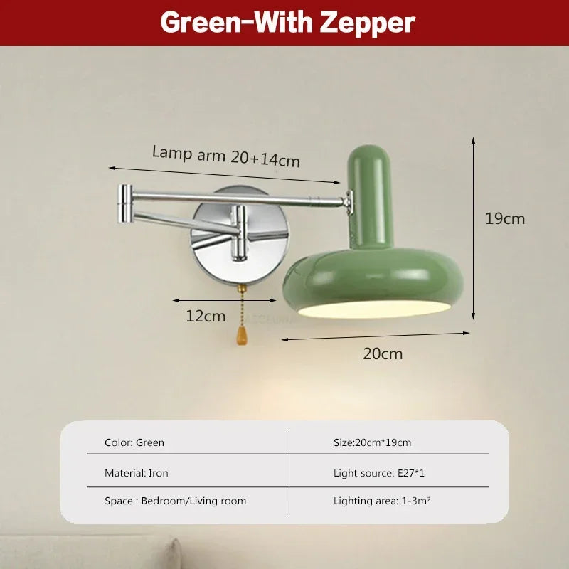 GlowSwing - Adjustable LED Wall Sconce for the Home