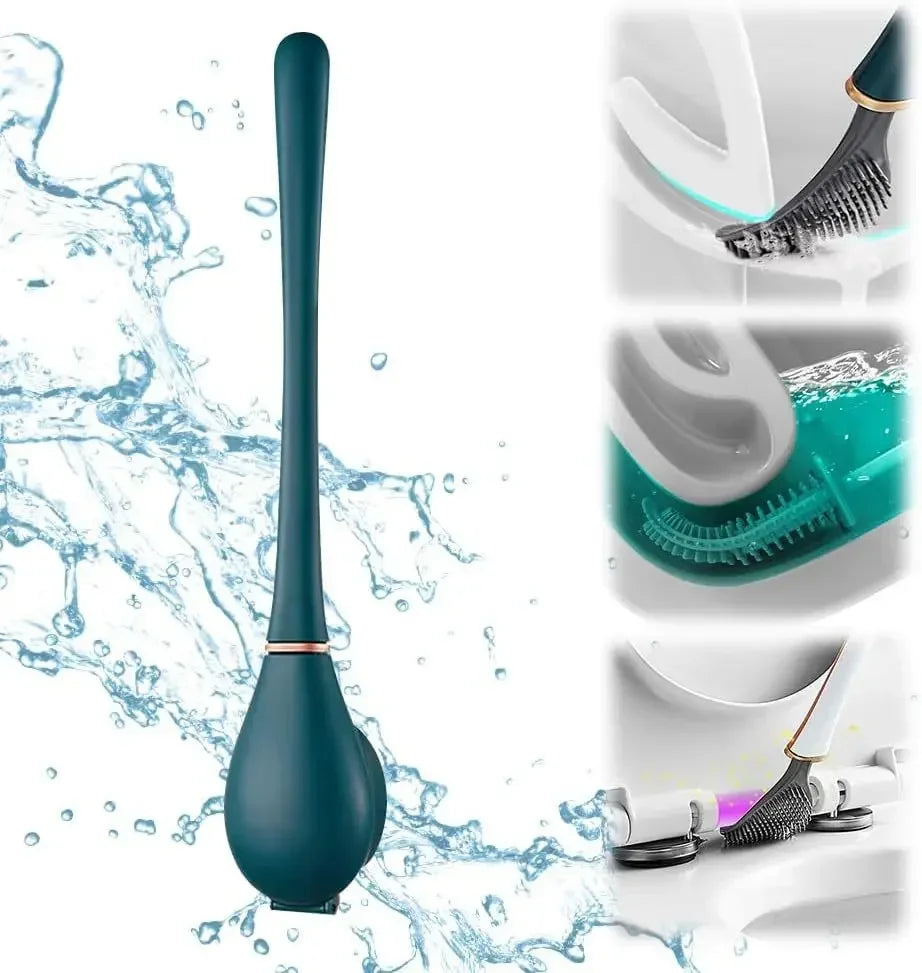 SumiClean - Brosse WC en silicone au design épuré