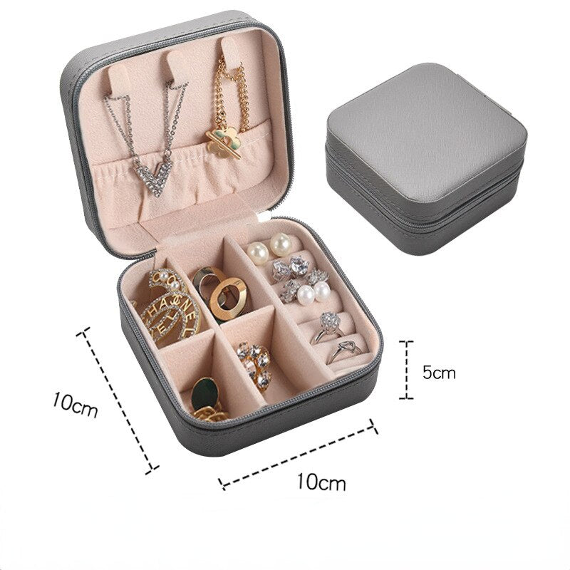 JewelryVault - Boîte Bijoux Luxe Portable Organisatrice