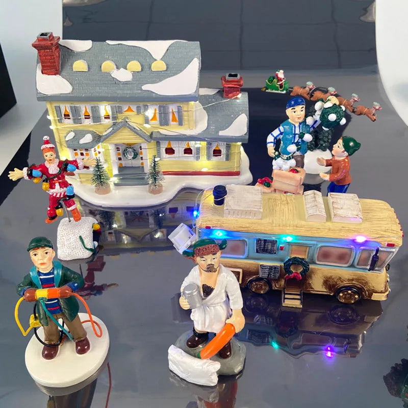 VillageJoy - Musical Light-Up Rotating Christmas Village