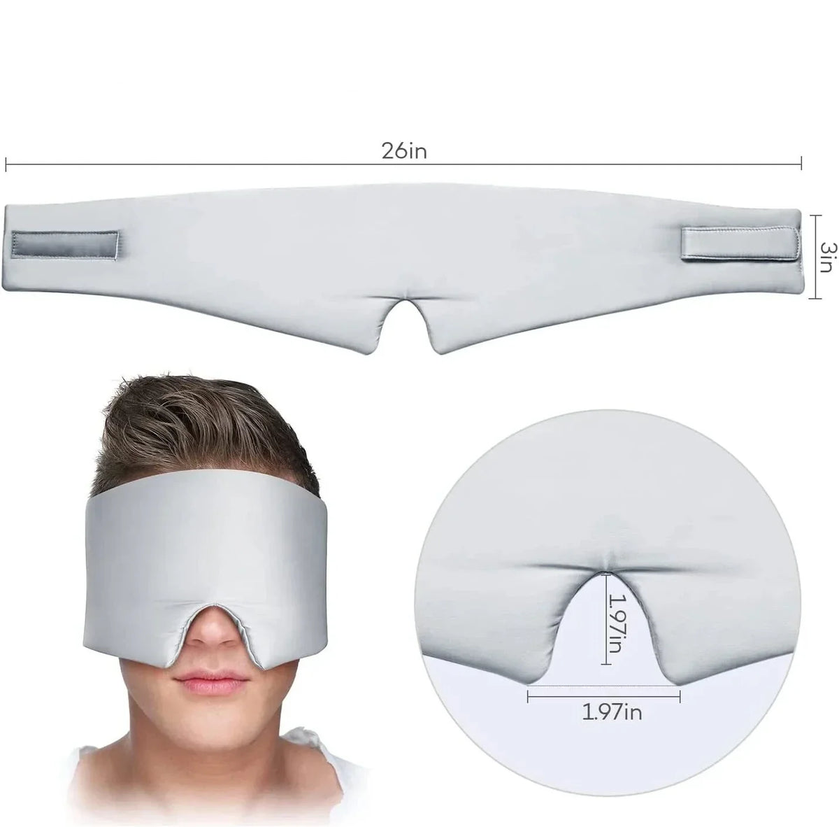 Golden Silk - Mulberry Silk Sleep Mask for Absolute Relaxation