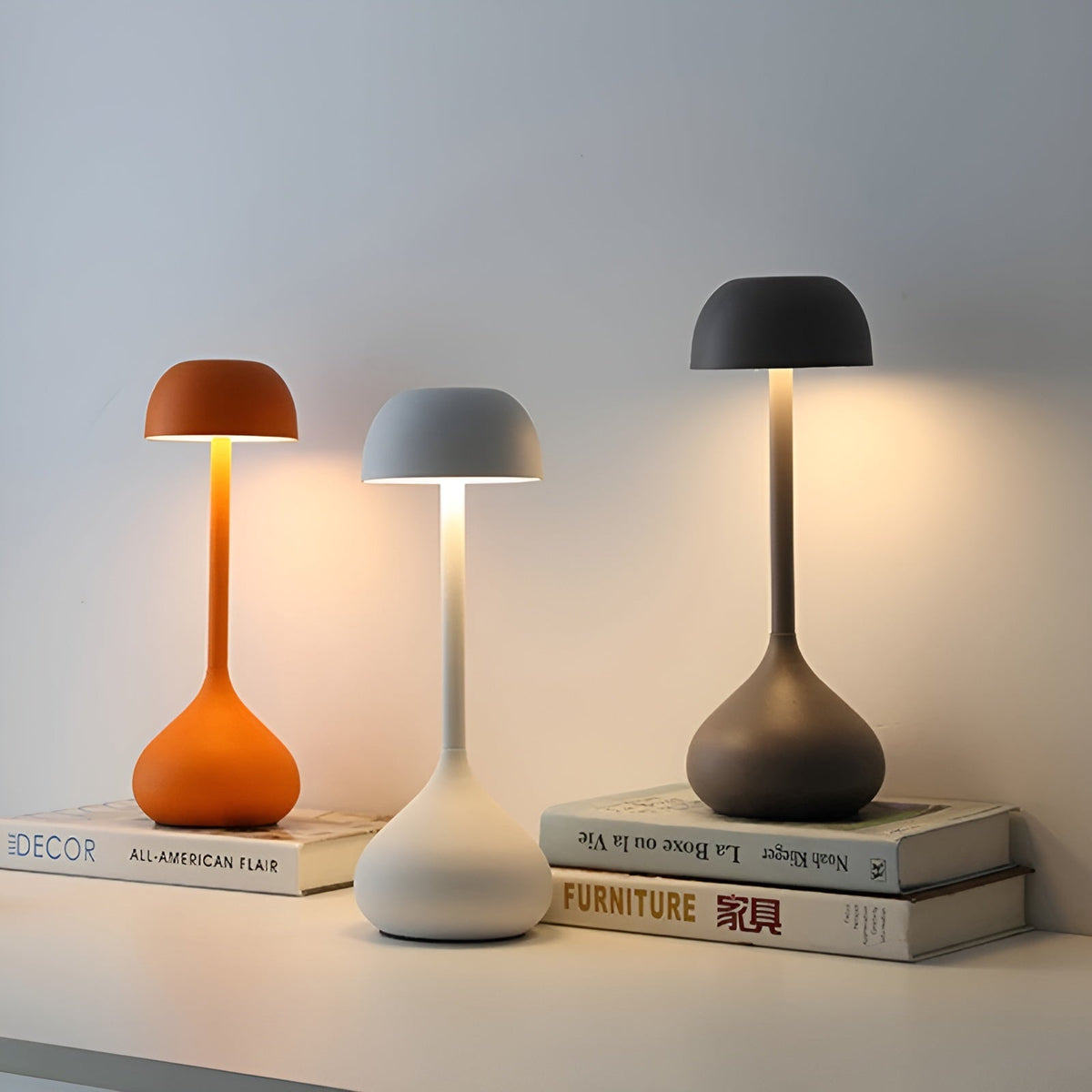 Zutessa - Cordless Dimmable LED Table Lamp