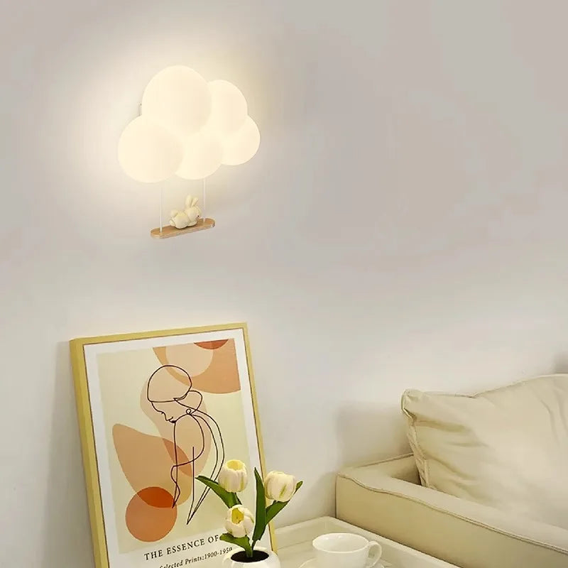 CloudLight - Modern LED Wall Lamp for Kids Bedroom