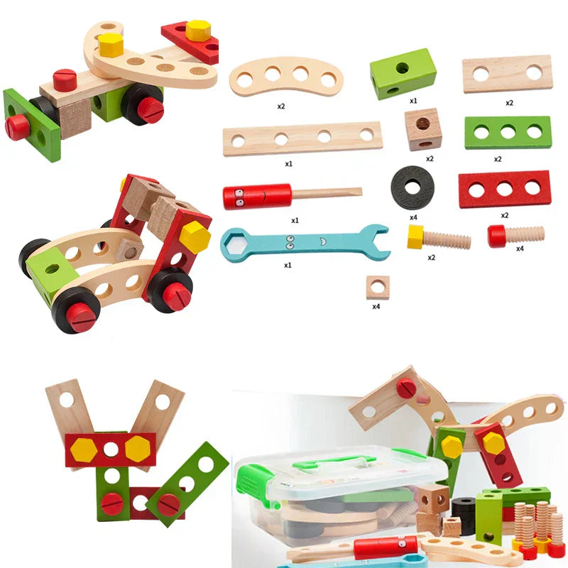 BuilderCraft Set – Set de Construction Montessori Créatif