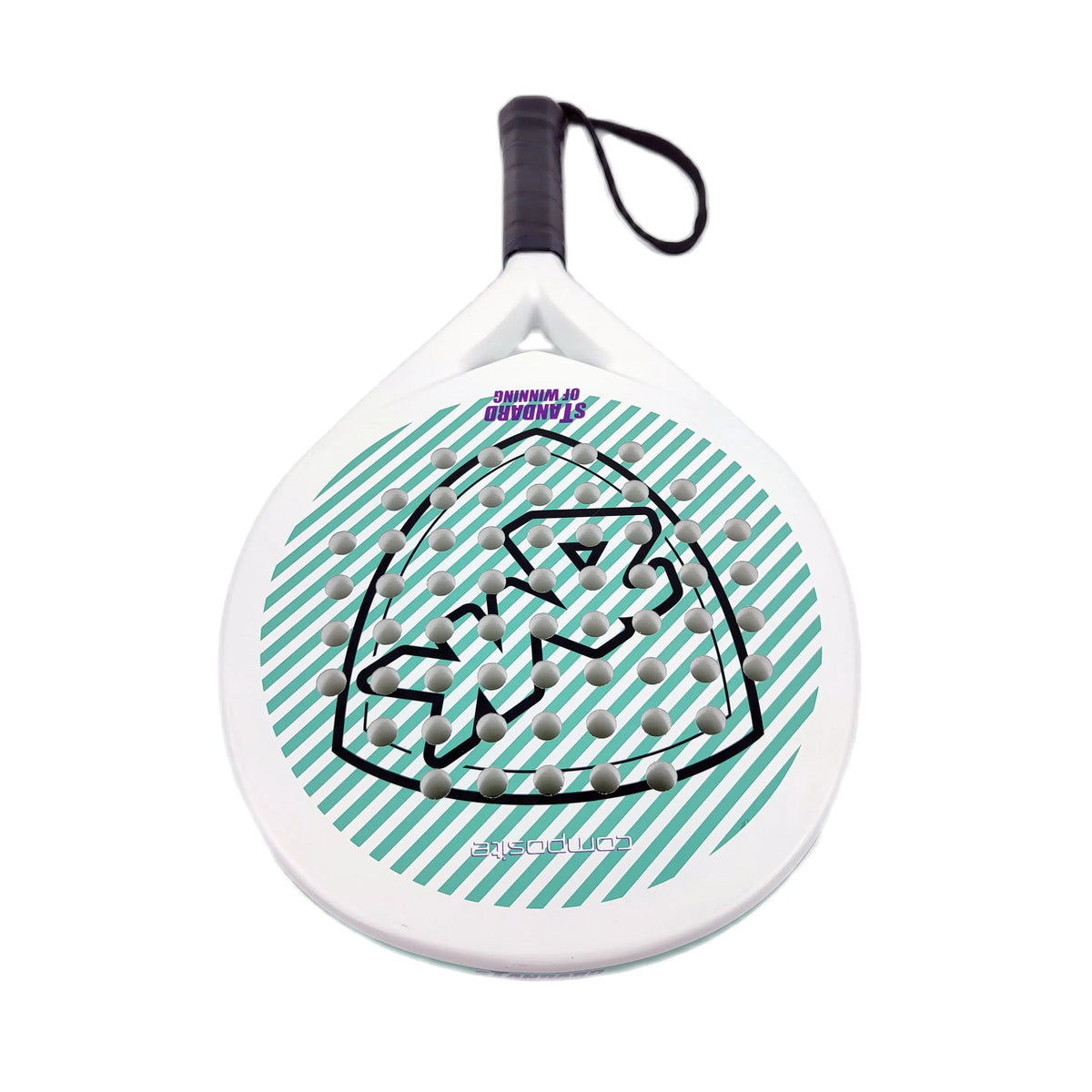 FibraPro - Round Carbon Fiber Padel Racket for Perfect Balance