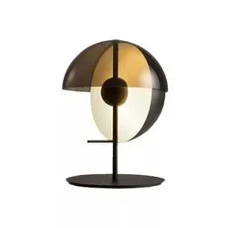 Zavrik - Glass and Metal Designer Table Lamp