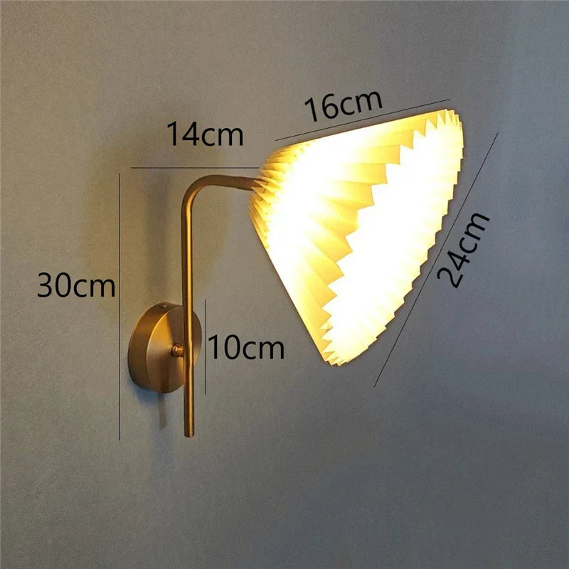 Malmora - Luxury Gold Wall Light for the Bedroom