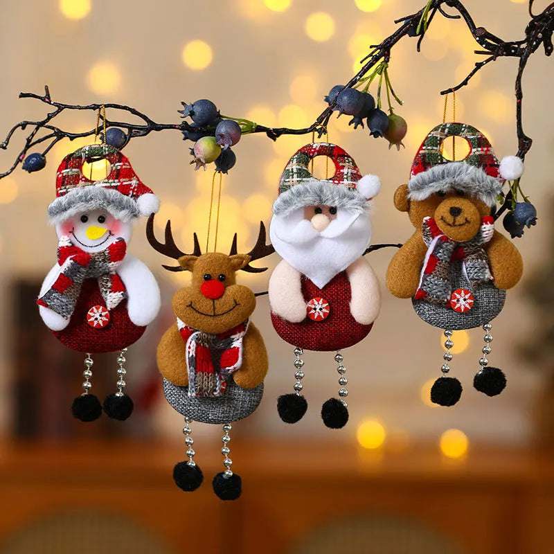 PendentifsFestifs - Christmas Tree Fabric Ornaments