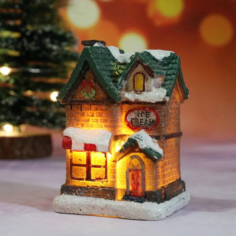 TwinkleHome Nightlight - LED Christmas House Nightlight for Kids