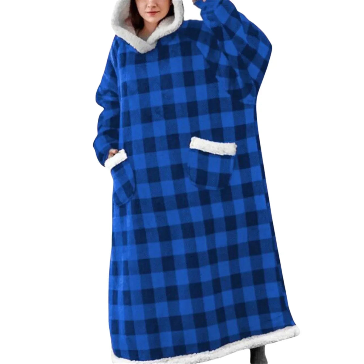 PlushHug - Oversized Soft Plush Hoodie