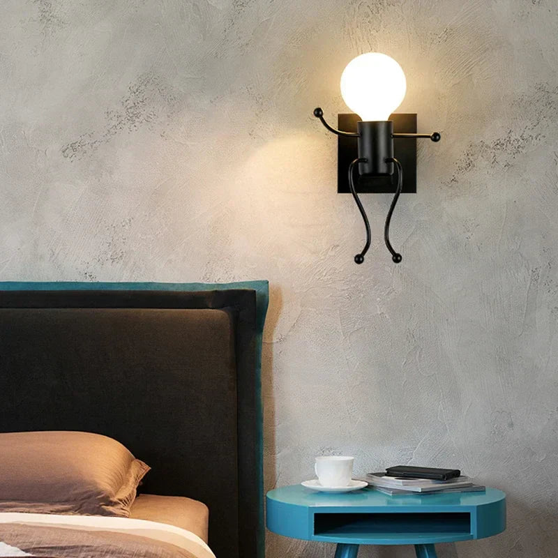 RobotLume - LED Robot Wall Light for Kids' Rooms