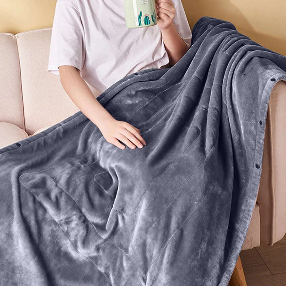 Weltherm - Portable USB Heated Blanket for Home and Office