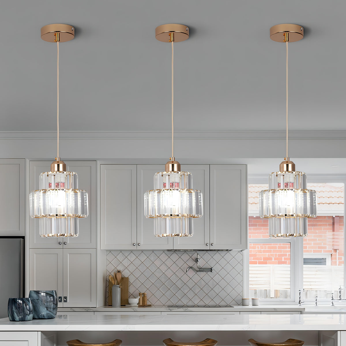 Fernando - Luxurious Crystal Ceiling Light for Elegant Spaces