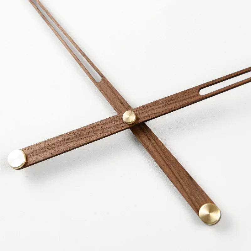 WoodSphere Clock - DIY Walnut Wood Wall Clock