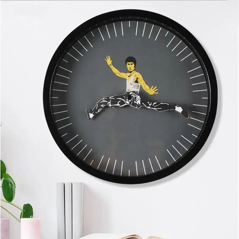 KungFuTime - Decorative Chinese Kung-Fu Wall Clock