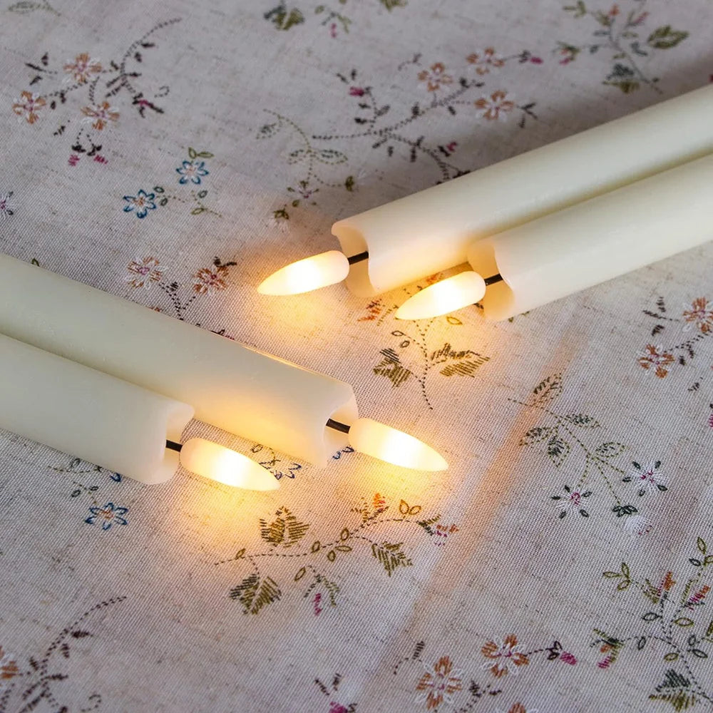 TaperFlame - Elegant Flameless LED Taper Candle Set