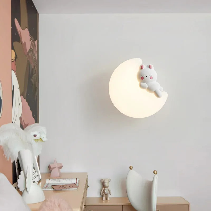 MoonAnimal - Magical Moon Night Light for Kids' Room
