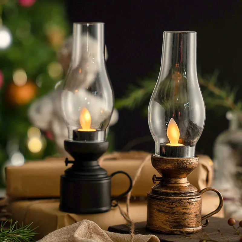 Retroflame - Vintage Style LED Oil Lamp