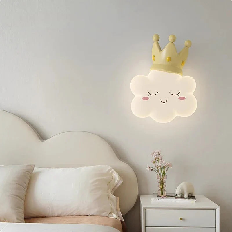 RomanticCloud Lamp - Cloud Wall Sconce for Kids' Bedroom