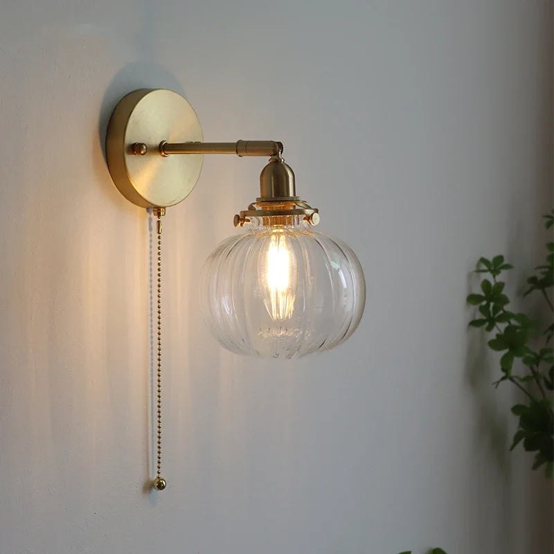 LightCrown - Modern Glass and Metal Wall Sconce