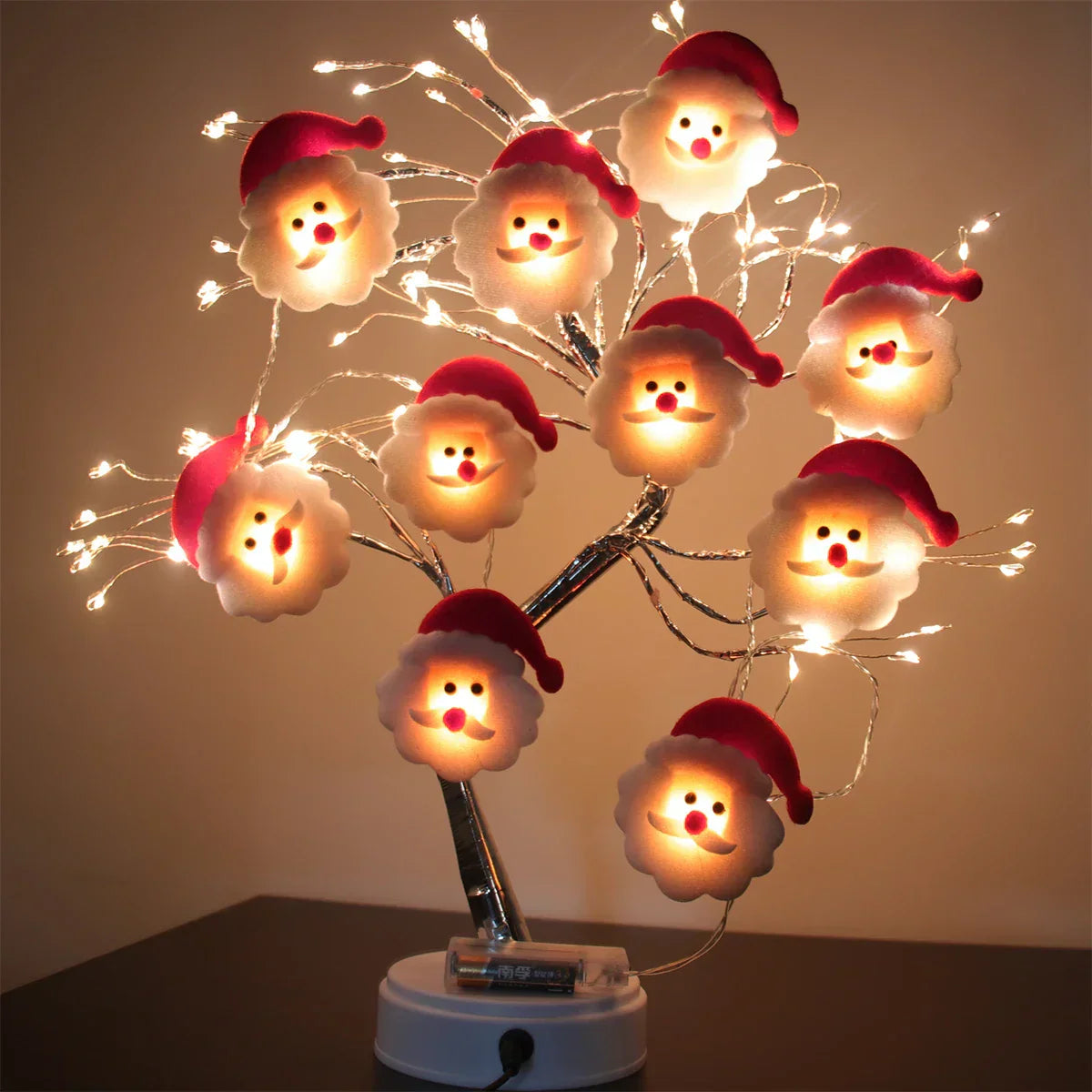 SnowmanTree - LED Snowman Christmas Light Garland