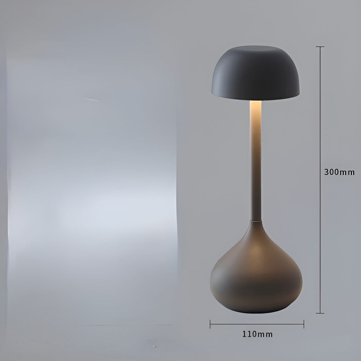 Zutessa - Cordless Dimmable LED Table Lamp
