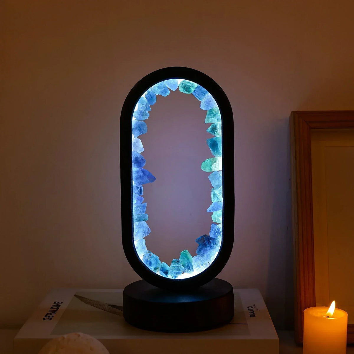 Amethystique - Soothing Natural Amethyst Crystal Lamp
