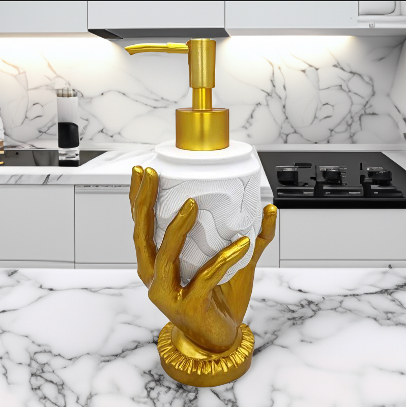 Elegance Luxe Dispenser - Distributeur de savon élégant pour cuisine et salle de bain